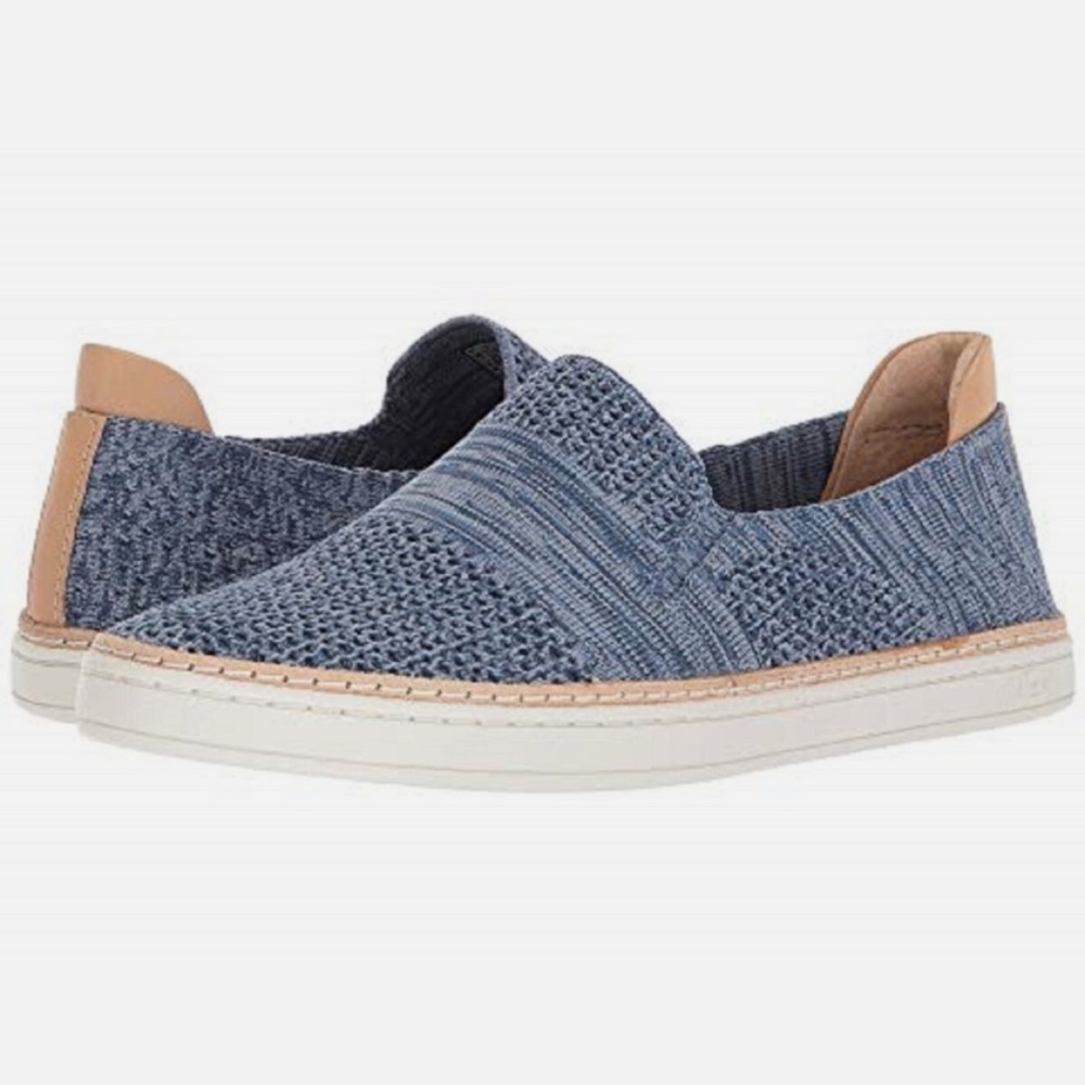 UGG Women's SAMMY Sporty Knit Slip-On Sneakers Blue